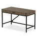 Dynamic Rectangular Chester Boutique Desk Dark Grey Oak MFC, Metal Frame Leg Black Frame 1200 x 600 x 750mm