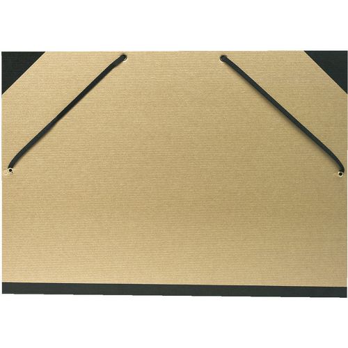 Exacompta Art Folder 544100E Cardboard 320mm x 450mm Brown Pack of 10