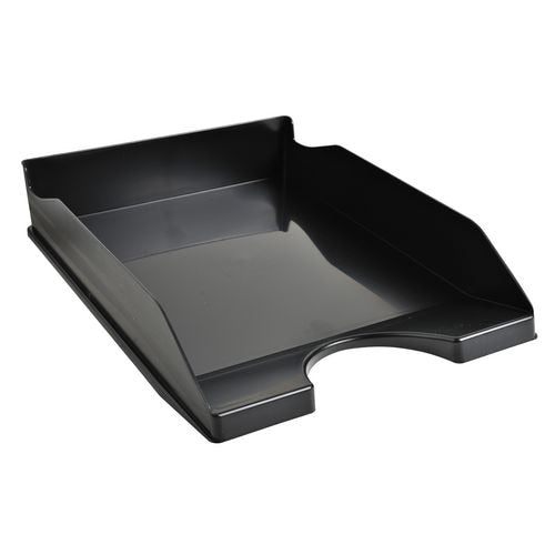 Exacompta Letter Tray 123014D EcoTray Black Pack of 10