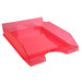 Exacompta Letter Tray 1235D EcoTray Raspberry Pack of 10