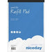 Niceday Notepad Casebound A4+ Squared Paper Soft Cover Blue 160 Pages 80 Sheets Pack of 5