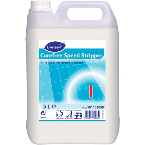 Carefree Remove Polish and Undesired Finishes Floor Stripper 5L Carefree Speed