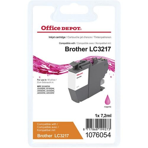 Office Depot LC3217M Compatible Brother Ink Cartridge Magenta