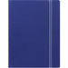 Filofax Notebook 115009 A5 Ruled Twin Wire Faux-leather Soft Cover Blue 56 Pages