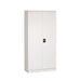 SLINGSBY Double Door Cabinet with Lock Steel Grey 1000 x 500 x 2000 mm