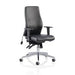 Dynamic Independent Seat & Back Posture Chair With Black Bonded Leather Height Adjustable Arms Onyx Without Headrest High Back