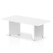 dynamic Impulse Coffee Table Rectangular Impulse MFC (Melamine Faced Chipboard) White 1,200 x 600 x 450 mm