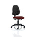 Dynamic Independent Seat & Back Task Operator Chair Without Arms Eclipse Plus III Black Back, Ginseng Chilli Seat High Back