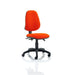 Dynamic Independent Seat & Back Task Operator Chair Without Arms Eclipse Plus III Tabasco Red Seat High Back