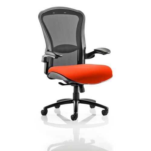 Dynamic Synchro Tilt Heavy Duty Chair Height Adjustable Arms Houston Heavy Duty Tabasco Red Seat Medium Back