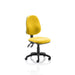 Dynamic Tilt & Lock Task Operator Chair Without Arms Eclipse Plus II Black Back, Maringa Teal Seat High Back