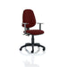 Dynamic Tilt & Lock Task Operator Chair Height Adjustable Arms Eclipse Plus II Ginseng Chilli Seat High Back