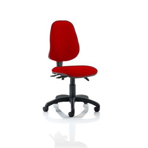 Dynamic Independent Seat & Back Task Operator Chair Without Arms Eclipse Plus III Bergamot Cherry Seat High Back