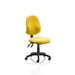 Dynamic Tilt & Lock Task Operator Chair Without Arms Eclipse Plus II Senna Yellow Seat High Back