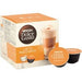 NESCAFÃ‰ Dolce Gusto Caffeinated Ground Coffee Pods Box Latte Macchiato 34.4 g Pack of 8 x Coffee + 8 x Milk Pods