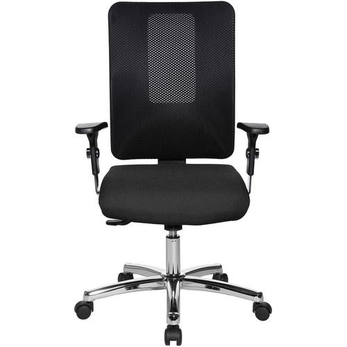 TOPSTAR Synchro Tilt Office Chair Adjustable Armrest OPEN X N Deluxe Black