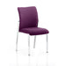 Dynamic Visitor Chair Academy Seat Tansy Purple Without Arms Fabric