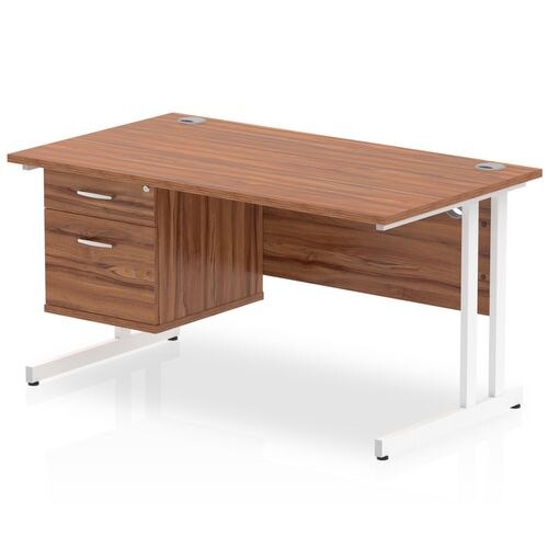 Dynamic Desk Impulse MI001924 Brown 1400 mm (W) x 800 mm (D) x 730 mm (H)