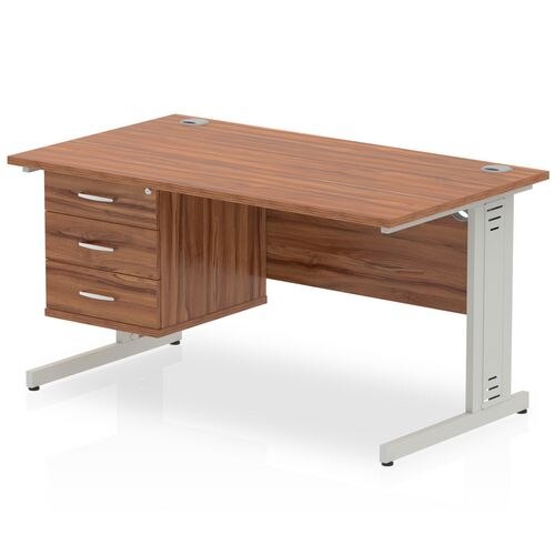 Dynamic Desk Impulse MI002018 Brown 1400 mm (W) x 800 mm (D) x 730 mm (H)