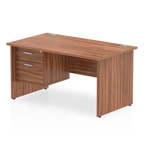 Dynamic Desk Impulse MI001970 Brown 1400 mm (W) x 800 mm (D) x 730 mm (H)