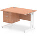 Dynamic Desk Impulse MI001772 Brown 1200 mm (W) x 800 mm (D) x 730 mm (H)