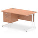 Dynamic Desk Impulse MI001693 Brown 1400 mm (W) x 800 mm (D) x 730 mm (H)