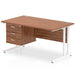 Dynamic Desk Impulse MI001932 Brown 1400 mm (W) x 800 mm (D) x 730 mm (H)