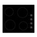 Statesman CHZ460D Ceramic Hob 9 Stage power settings Scott Glass Black