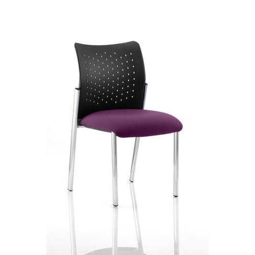 Dynamic Visitor Chair Academy Seat Tansy Purple Without Arms