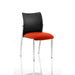 Dynamic Visitor Chair Academy Seat Tobasco Red Without Arms