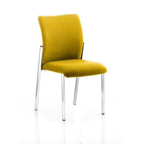 Dynamic Visitor Chair Academy Seat Senna Yellow Without Arms Fabric