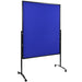 Legamaster Freestanding Notice Board PREMIUM PLUS Foldale Navy Blue 126 x 196 cm