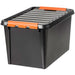 SmartStore Pro Storage Box With Lid 50 L Black 40 x 60 x 34 cm