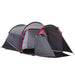 OutSunny Camping Tent A20-173CG Dark Grey 1540 x 4260 x 2060 mm