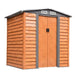 OutSunny Garden Storage Shed 845-171 Brown 2010 x 1970 x 1600 mm