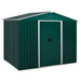 OutSunny Garden Storage Shed 845-429GN Green 1900 x 2360 x 1740 mm