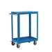 GPC TI246Y Revesible Tray/Shelf Trolley, 2 Tier, 670 x 400 mm