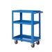 GPC TI357Y Revesible Tray/Shelf Trolley, 3 Tier, 820 x 500 mm