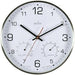 Acctim Wall Clock 29147 30.5 x 30.5 x 4.3 x 30.5 cm Brushed Metal