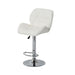 HOMCOM Bar Stool 835-011WT 1110 mm 495 mm White