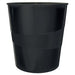 Leitz Recycle Waste Bin 15 L CO2 Neutral 98% Recycled Plastic Black 29 x 29 x 32.4 cm