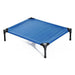 PawHut Pet Bed Blue 610 mm x 760 mm x 180 mm