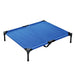 PawHut Pet Bed Blue 760 mm x 920 mm x 180 mm