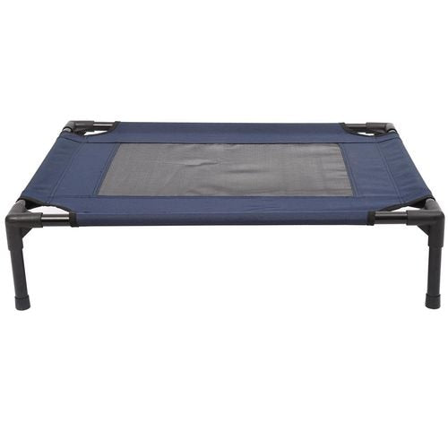 PawHut Pet Bed Blue, Black 610 mm x 762 mm x 180 mm