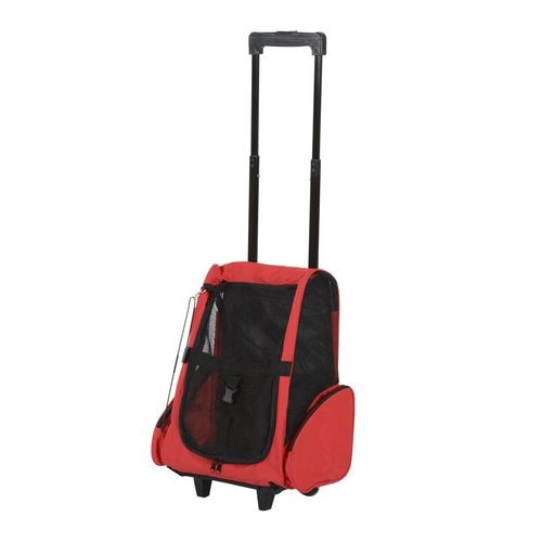 PawHut Pet Luggage Box Red 250 mm x 420 mm x 550 mm