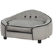 PawHut Pet Sofa Grey 450 mm x 665 mm x 355 mm