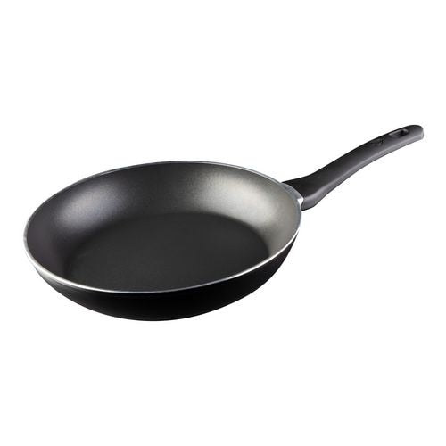 MasterChef Frying Pan Forged Aluminium, Non-Stick Coating Black 24 cm