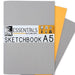 Essentials Sketch Book A5 130 gsm 20 Sheets Pack of 3