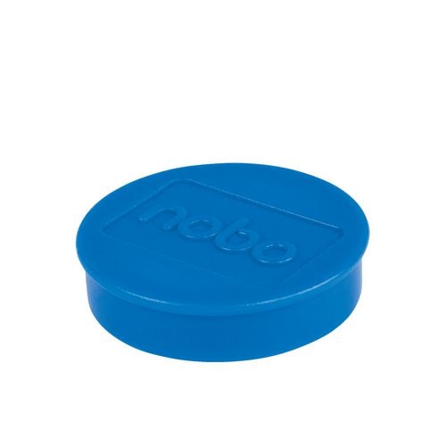 Nobo Whiteboard Magnets 38 mm Blue Pack of 4