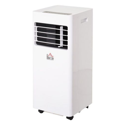 HOMCOM Mobile Air Conditioner 823-003V70 White 305 mm x 328 mm x 678 mm